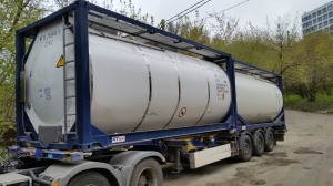 Танк-контейнер тип Т11 объём 25м3 для перевозки кислоты, новый