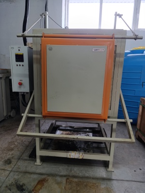 Печь для закалки (термообработки) ПКМ 4.8.4/12,5 в комплекте с закалочной ванной