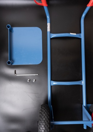 Двухколесная ручная тележка из стали грузоподъемность 200 кг