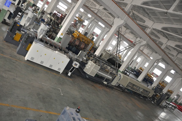 Экструзионная линия гофрированных труб, Линия двухслойных гофрированных труб