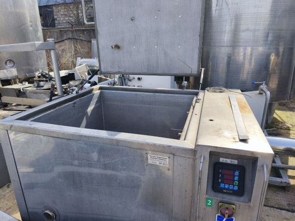 прямоугольный варочный котел на 600 литров