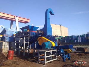 Стружкодробильный комплекс СК-СДК-4-10, купить в Оренбурге, дробилка для металлической стружки