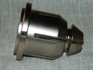 Цанговый патрон массивный 9/13 мм конус под СОЖ для фрезерного станка