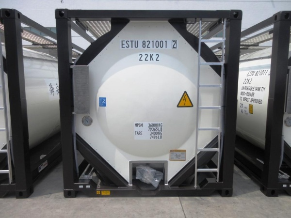 Танк-контейнер тип Т11 объём 21м3 для перевозки спиртосодержащей продукции, новый