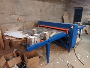 Валковый пресс для вырубки марки вм -1800