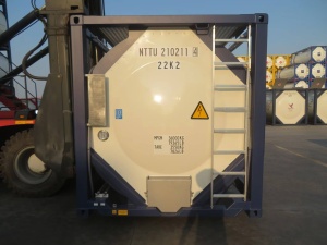 Танк-контейнер тип Т11 объём 21м3 для перевозки щелочных элементов, новый