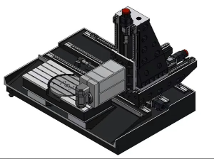 Пятиосевой Металлообрабатывающий Центр с Наклоняемой Головкой EUMASEIKI модель UB2000C