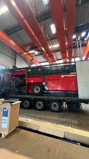 Шредер Hammel 750d дробилка Измельчитель