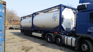 Танк-контейнер тип Т11 объём 25м3 для перевозки кислоты, новый