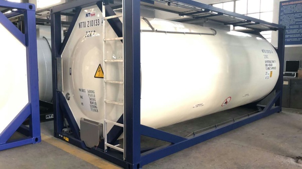 Танк-контейнер объём 21м3 тип Т11, для перевозки молочных продуктов