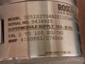 Передатчик давления ROSEMOUNT 3051S