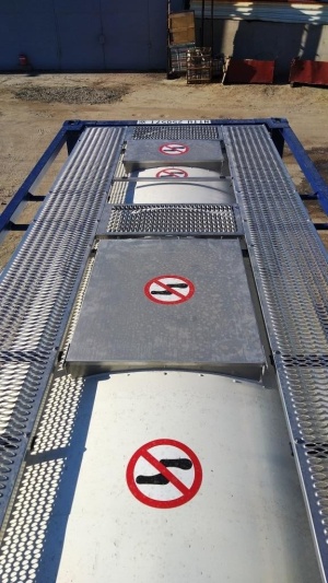 Танк-контейнер объём 21м3 тип Т11, для перевозки химических компонентов