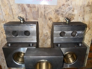 Блок тисков пара для каретки на станок резьбонарезной 5993-5А993