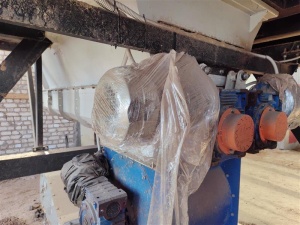 Линия измельчения и сушки сырья для производства биотоплива