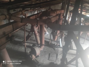 Линия транспортировки сыпучих смесей