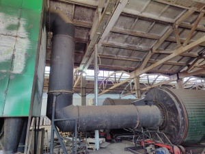 Линия измельчения и сушки сырья для производства биотоплива