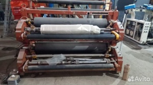 Двухпостовой намотчик для экструдера