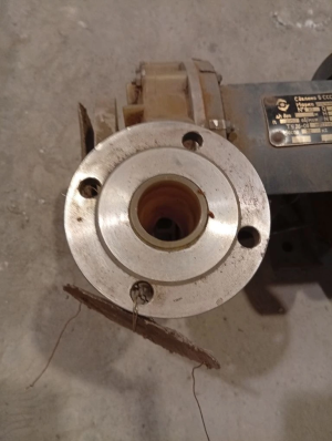 Насос ХМ 8/18-К с электродвигателем аир 80в2у3 380 2,2 кВт (2850 об/мин) СССР