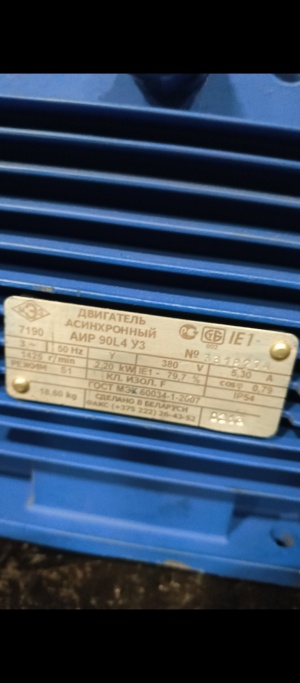 Электродвигатель асинхронный