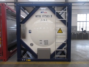 Танк-контейнер тип Т11 объём 18м3, для перевозки бытовой моющей химии