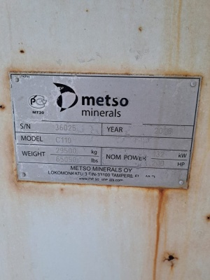 Дробильная установка NORDBERG NW 110UG