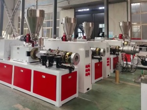 Экструзионная линия ПВХ, экструдер пвх