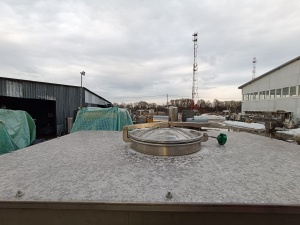 Смеситель сыпучих 1000л с транспортером