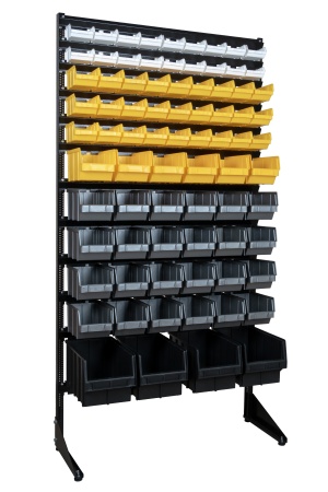 Торговая витрина для крепежа и метизов с ящиками (боксами)