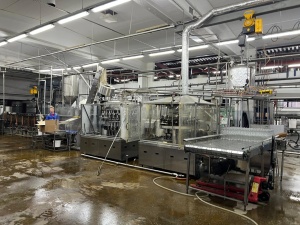 Линия горячего розлива соков /напитков с мякотью в стеклянную бутылку 0,5 л