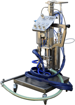Установка нагнетания жидких полимерных материалов