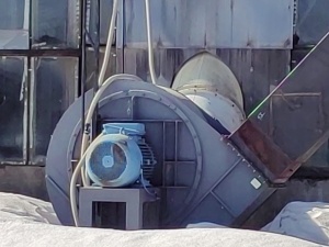 Линия измельчения и сушки сырья для производства биотоплива