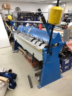 ручной листогибочный станок METALL MASTER Hand Brake MTS 2520