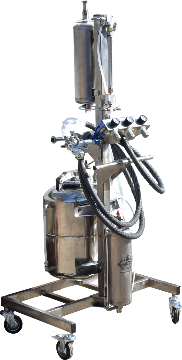 Установка напыления гелькоута пневматическая