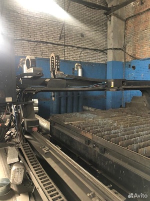 Плазменный станок по металлу с источником HYPERTHERM 260hpr