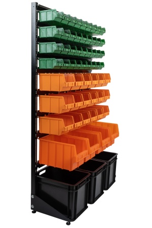 Стеллаж для хомутов с ящиками