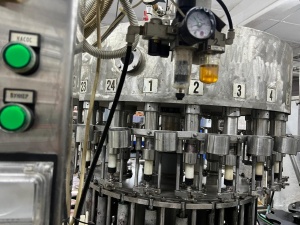 Линия горячего розлива соков /напитков с мякотью в стеклянную бутылку 0,5 л