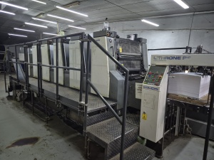 Komori lithrone 528, 2001 г.в., 5 секций