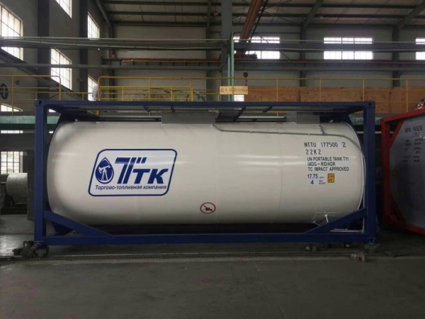 Танк-контейнер объём 18м3 тип Т11, для перевозки дезинфицирующих средств