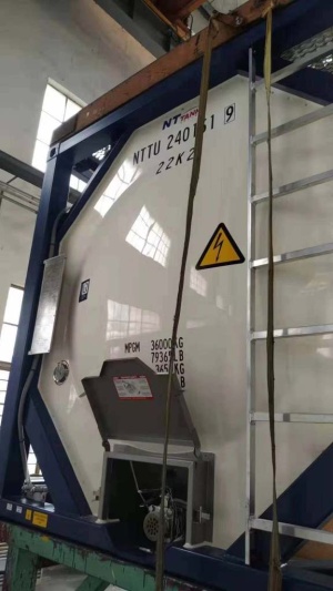 Танк-контейнер объём 24м3 тип Т11, для перевозки концентрированных фруктовых соков