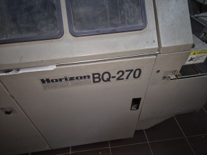 КБС Horizon BQ-270, фреза, торшинирование, боковая промазка клея