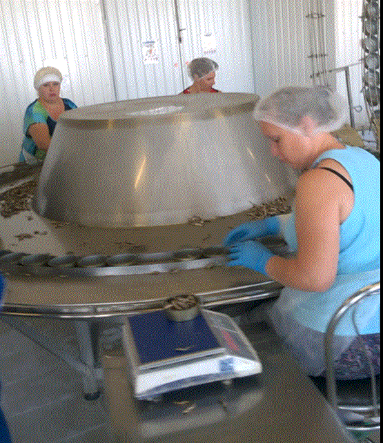 Стол фасовочный круглый