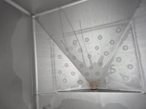 Емкость нерж 1000 л, с опорами под погрузчик