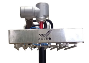 Вилочный захват для коллаборативного робота-паллетайзера