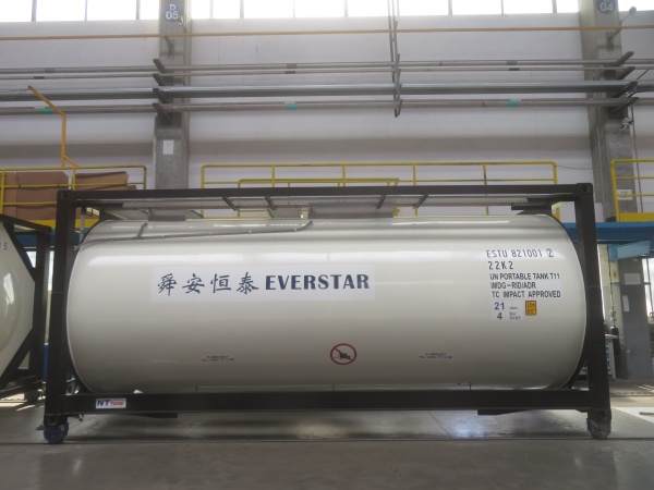 Танк-контейнер объём 21м3 тип Т11, для перевозки пищевых масел и их компонентов