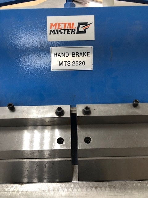 ручной листогибочный станок METALL MASTER Hand Brake MTS 2520