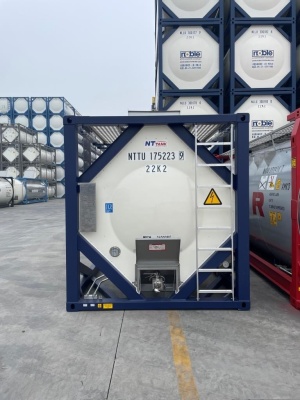 Танк-контейнер объём 18м3 тип Т11, для перевозки водорастворимых красок