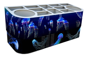 Торговые витрины для морских и океанических продуктов