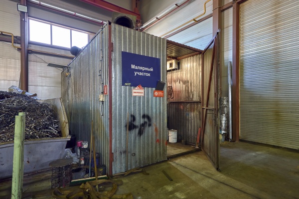 Покрасочная камера (Инв. №0044) — промышленная, отличное состояние