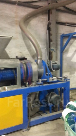 Линия по переработке БИГ Бегов в гранулят во Владивостоке