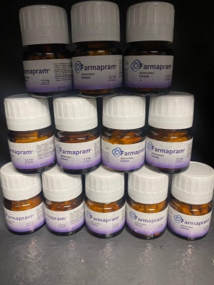 Farmapram (Alprazolam) 90 Counts For Sale Whatsapp +1 (757) 563-4765